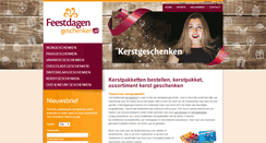 Desktop Screenshot of feestdagengeschenken.nl